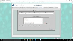 Agenda compartilhada